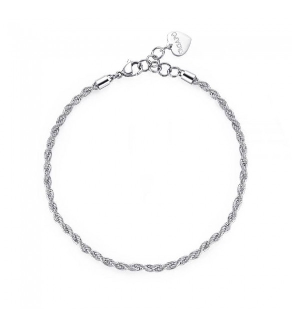Cavigliera Donna Gioielli Sagapò Chunky in acciaio 316L shk19