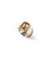 Anello Unoaerre Joya dorato cristallo giallo 2816