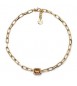 Collana Unoaerre Joya dorato cristallo giallo 2831