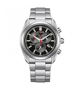 Orologio Cronografo Uomo Citizen Eco Drive Super Titanio 2590 nero at2590-59e