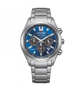 Orologio Cronografo Uomo Citizen Eco Drive Super Titanio 4750 blu ca4750-51l