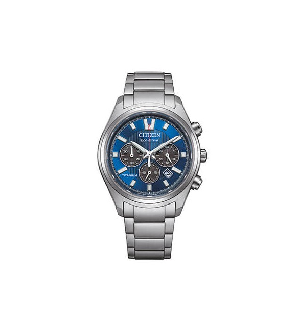 Orologio Cronografo Uomo Citizen Eco Drive Super Titanio 4750 blu ca4750-51l