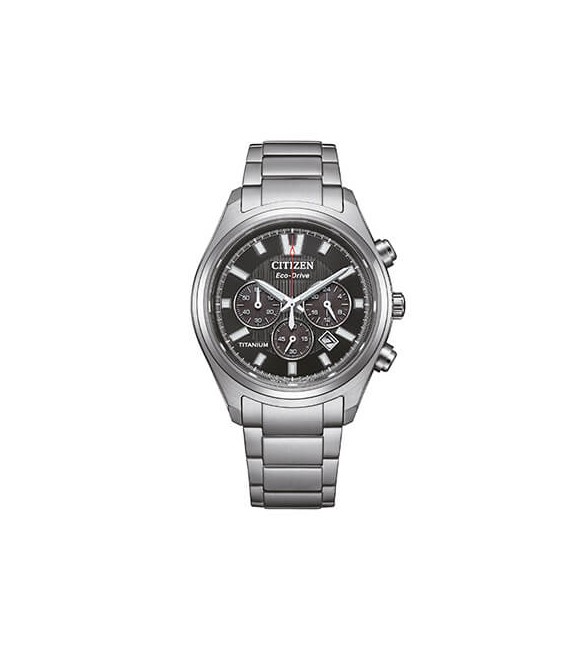 Orologio Cronografo Uomo Citizen Eco Drive Super Titanio 4750 nero ca4750-51e