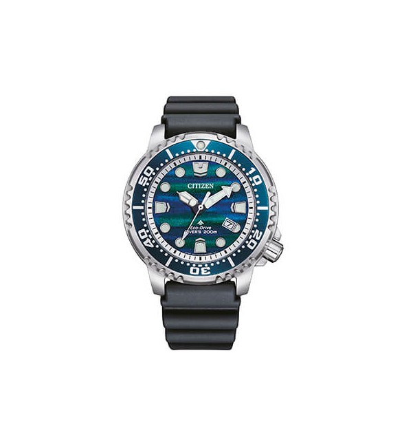 Orologio Promaster Diver\'s Eco Drive Solo Tempo Uomo Citizen Edizione Limitata blu bn0167-09w