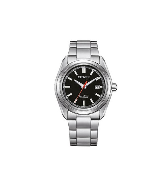 Orologio Solo Tempo Uomo Citizen Eco Drive Super Titanio 1900 nero aw1900-50e