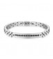 Bracciale Gioielli Brosway Riptide in acciaio maglia con piastra e zirconi BTD062