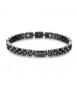 Bracciale Gioielli Brosway Riptide in acciaio nero maglia con zirconi BTD067