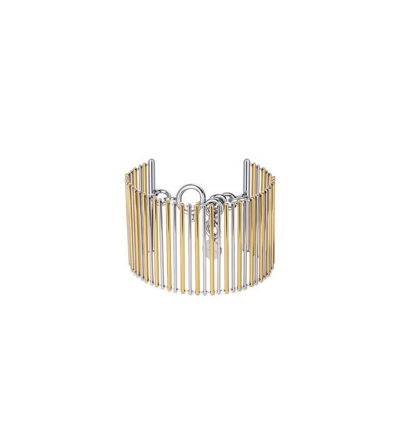 Bracciale Rigido Gioielli Brosway Aura in acciaio bicolore bau17