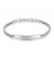 Bracciale Uomo Gioielli Brosway Ink in acciaio 316L con Military Tag bik11