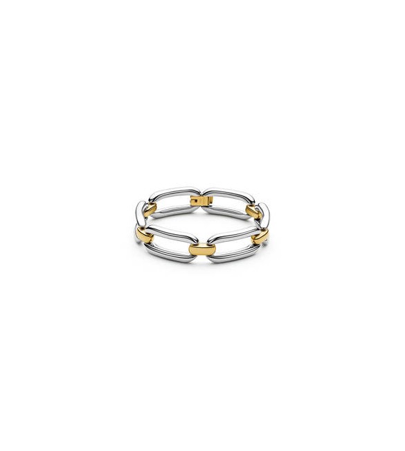 Bracciale Gioielli Brosway Emphasis in acciaio rigido bicolore misura 19 BEH18B