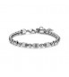 Bracciale Gioielli S\'Agapò Riot in acciaio con sfere ovali srt43