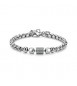 Bracciale Gioielli S\'Agapò Riot in acciaio con sfere srt40