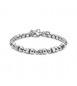 Bracciale Gioielli S\'Agapò Riot in acciaio con sfere srt41