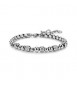 Bracciale Gioielli S\'Agapò Riot in acciaio con sfere srt42