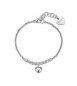 Bracciale Gioielli Sagapò Aurora in acciaio catena tennis con cuore sar81