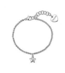 Bracciale Gioielli Sagapò Aurora in acciaio con stella sar79