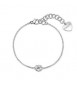 Bracciale Gioielli Sagapò Dazzly in acciaio con cristallo bianco SDZ165
