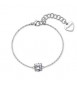 Bracciale Gioielli Sagapò Dazzly in acciaio con cristallo bianco SDZ166