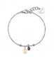 Bracciale Gioielli Sagapò Joyful in acciaio con omino di marzapane SJF20