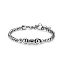 Bracciale Uomo Gioielli S\'Agapò Riot in acciaio srt39