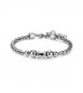 Bracciale Uomo Gioielli S\'Agapò Riot in acciaio srt39