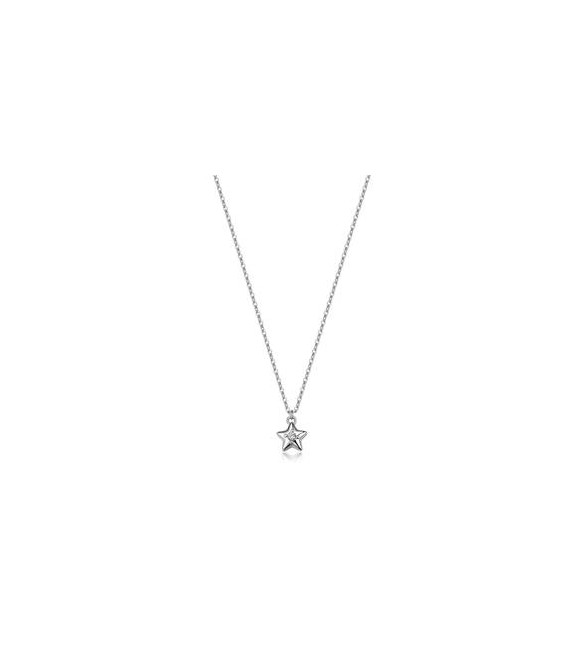 Collana Gioielli Sagapò Aurora in acciaio con stella sar73