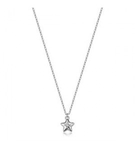 Collana Gioielli Sagapò Aurora in acciaio con stella sar73