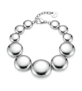 Bracciale Gioielli Brosway Muse in acciaio dischi BUE15