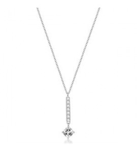 Collana Gioielli Brosway Desideri in acciaio con barretta zirconi BEIN031