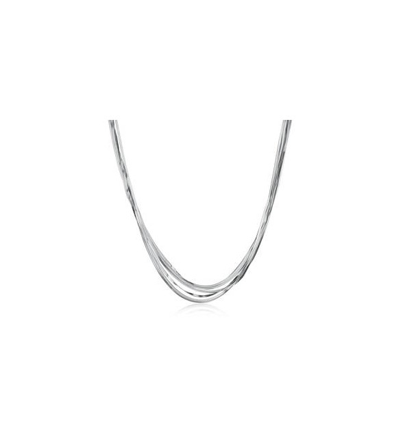 Collana Gioielli Brosway Weave in acciaio multifilo snake BWV03