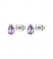 Orecchini Gioielli Brosway Desideri in acciaio con zirconi pear ametista beie038