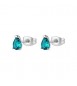 Orecchini Gioielli Brosway Desideri in acciaio con zirconi pear paraiba beie040